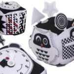 Kostka edukacyjna sensoryczna kontrastowa miekka dotykowa