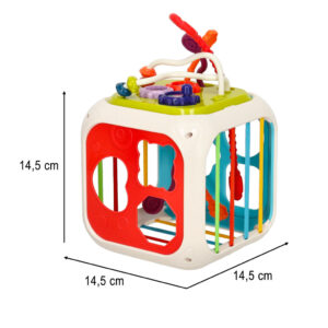 Kostka edukacyjna sorter cymbalki 7w1 Bibi inn