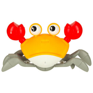 Krab uciekajacy pelzajacy czujnik interaktywna akumulator USB czerwony
