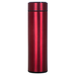 Kubek termiczny termos smart LED 500ml bordowy