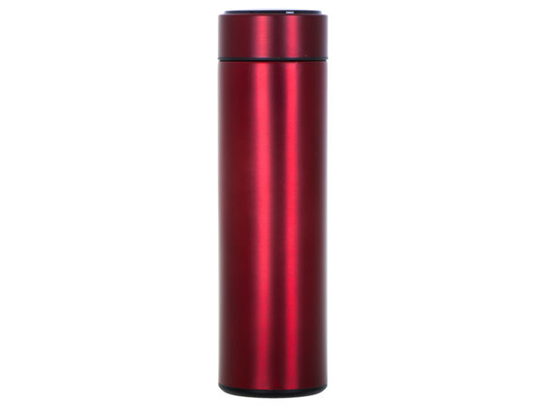 Kubek termiczny termos smart LED 500ml bordowy