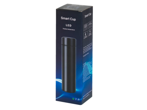 Kubek termiczny termos smart LED 500ml zloty