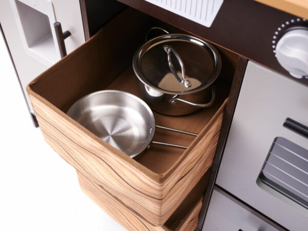 KX6286 Kuchnia drewniana MDF z akcesoriami LOFT 96cm