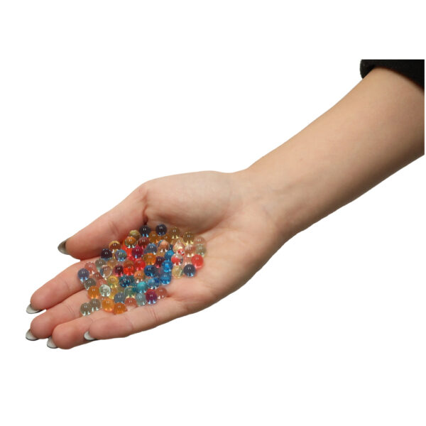 Kulki zelowe wodne hydrozelowe do pistoletu karabinu multicolour 550szt 7 8mm