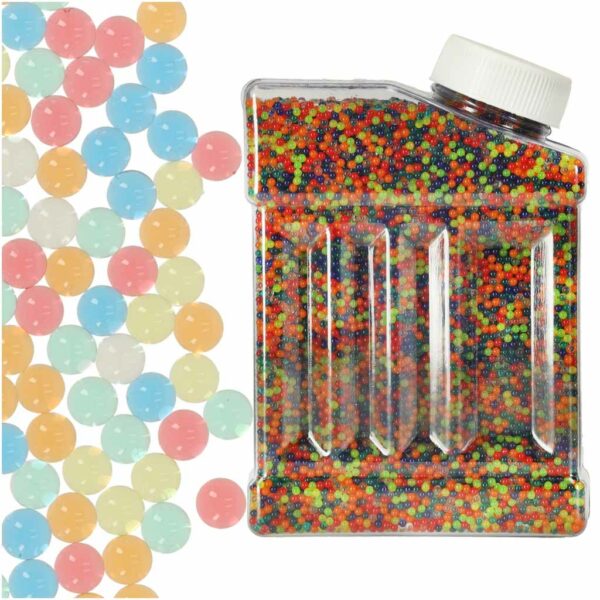 Kulki zelowe wodne hydrozelowe do pistoletu kwiatow multicolour 250g 50 000szt 7 8mm Kulki zelowe wodne hydrozelowe do pistoletu kwiatow multicolour 250g 50 000szt 7 8mm
