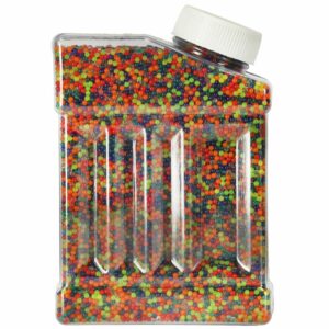 Kulki zelowe wodne hydrozelowe do pistoletu kwiatow multicolour 250g 50 000szt 7 8mm