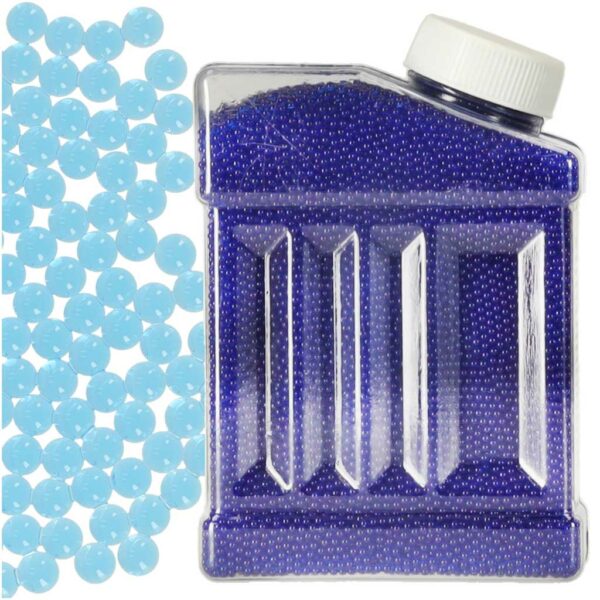 Kulki zelowe wodne hydrozelowe do pistoletu kwiatow niebieskie 250g 50 000szt 7 8mm Kulki zelowe wodne hydrozelowe do pistoletu kwiatow niebieskie 250g 50 000szt 7 8mm