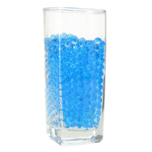 Kulki zelowe wodne hydrozelowe do pistoletu kwiatow niebieskie 250g 50 000szt 7 8mm