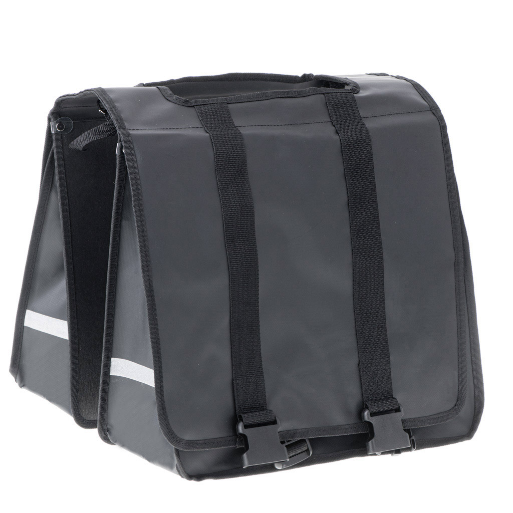 L BRNO Torba sakwa rowerowa podwojna dwukomorowa boczna na rower bagaznik 35L