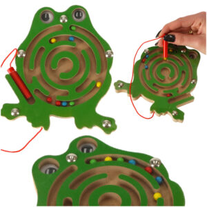 Labirynt magnetyczny kuleczki zaba