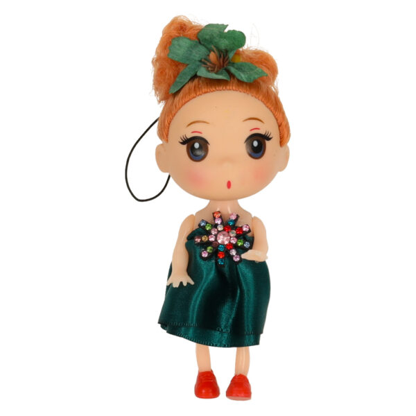 Lalka lalki do domku dla lalek 3 dziewczynki 1 chlopczyk zestaw 4szt 12cm