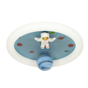 LED stropní lampa pro dětskou tlumicí lumela astronaut pilot