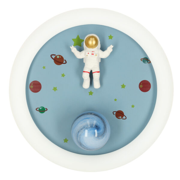 LED stropní lampa pro dětskou tlumicí lumela astronaut pilot