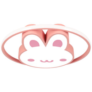 Lampa LED sufitowa plafon do pokoju dzieciecego sciemniana LUMELA pilot kroliczek