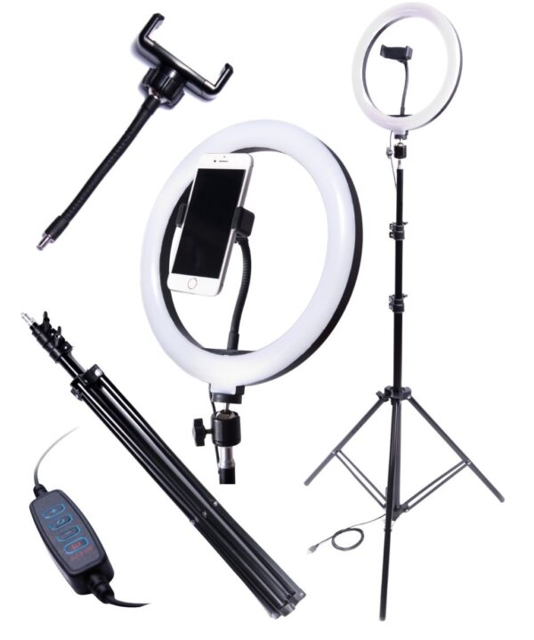 Lampa pierscieniowa 60W RING LED selfie makijaz
