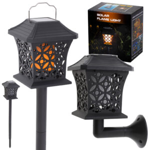 Lampa solarna latarenka wiszaca stojaca 12LED
