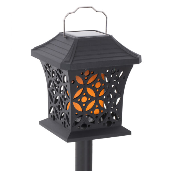 Lampa solarna latarenka wiszaca stojaca 12LED