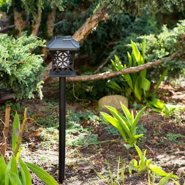 Lampa solarna latarenka wiszaca stojaca 12LED