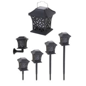 Lampa solarna latarenka wiszaca stojaca 12LED
