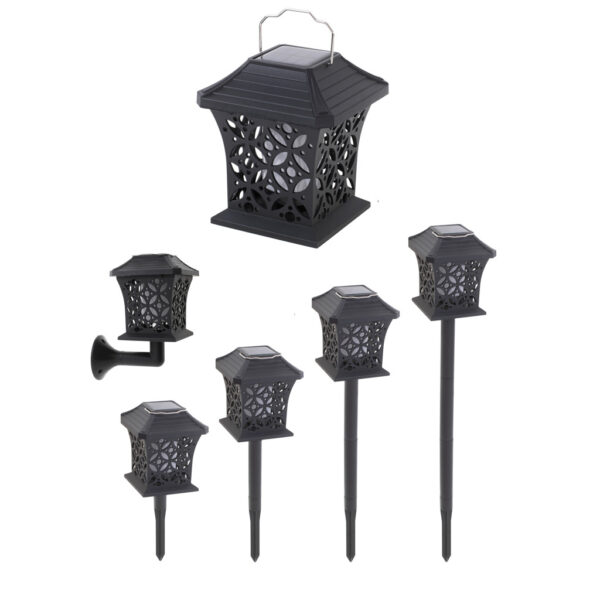 Lampa solarna latarenka wiszaca stojaca 12LED