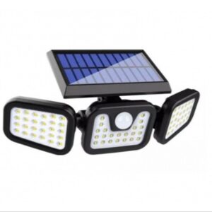Lampa solarna potrojna czujnik ruchu i zmierzchu