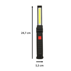 Lampa warsztatowa latarka USB 5 trybow magnes hak akumulator 1200 mAh 200 lm KAFUWELL