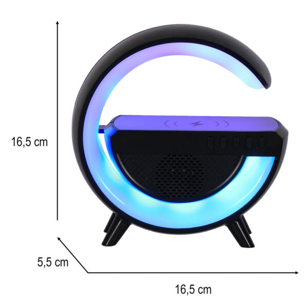 RGB LED LED indukční nabíječková nabíječka