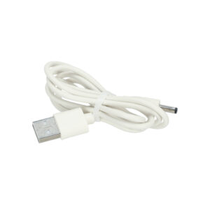 Lampka nocna dla dzieci silikonowa na baterie USB biala RGB kotek lezacy
