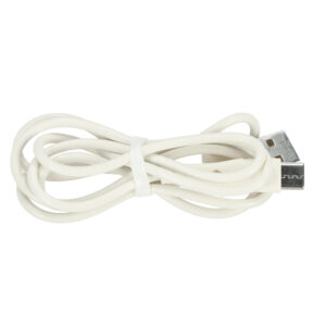 Lampka nocna dla dzieci silikonowa na baterie USB biala piesek lezacy