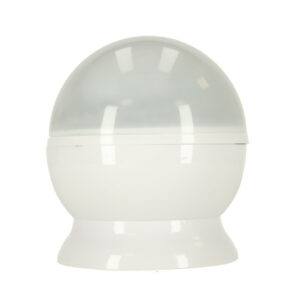 Lampka nocna projektor gwiazd 2w1 USB biala