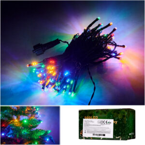 KX5235 2 Lampki LED łańcuch świetlny 10m 100LED multikolor