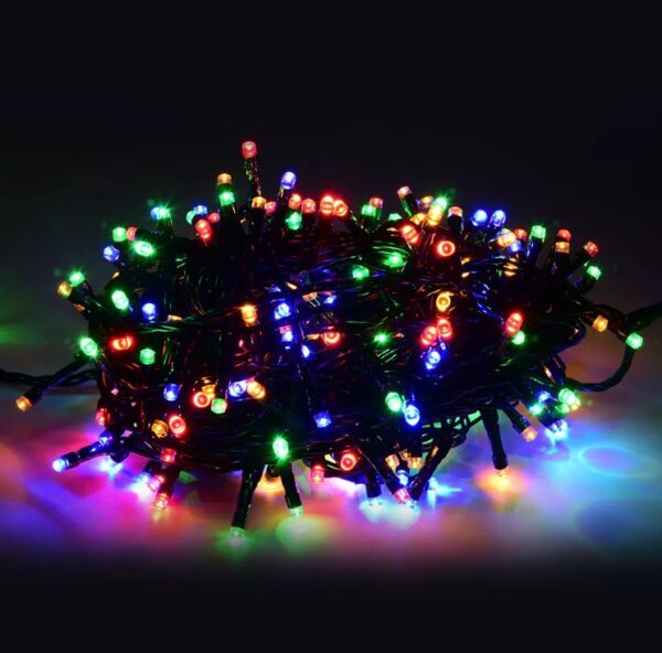 Lampki LED lancuch swietlny 10m 100LED multikolor