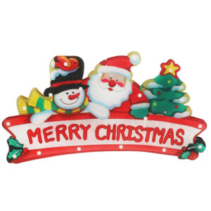 Lampki LED wiszaca dekoracja swiateczna Merry Christmas 45cm