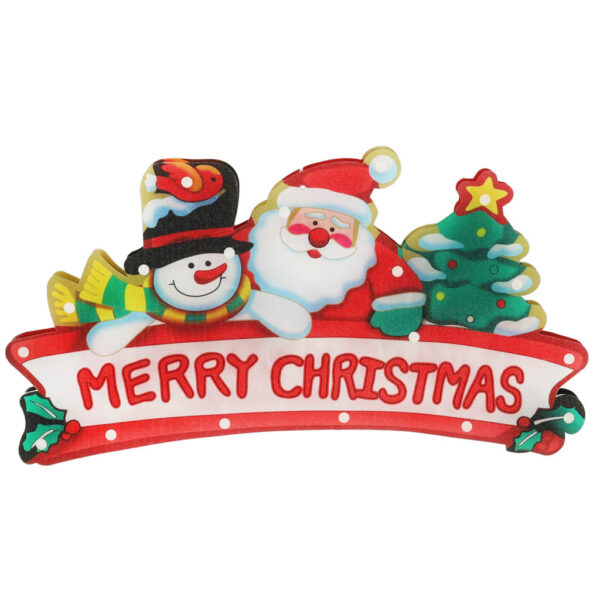 Lampki LED wiszaca dekoracja swiateczna Merry Christmas 45cm