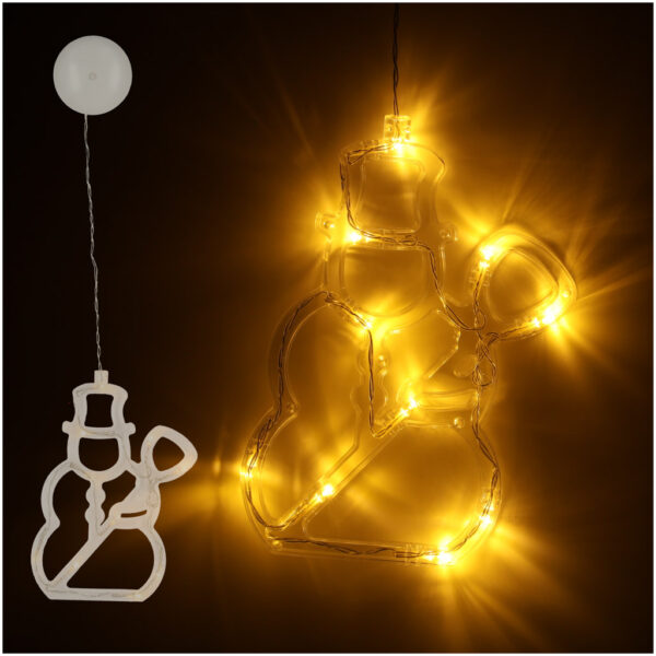 Lampki LED wiszaca dekoracja swiateczna balwanek Lampki LED wiszaca dekoracja swiateczna balwanek