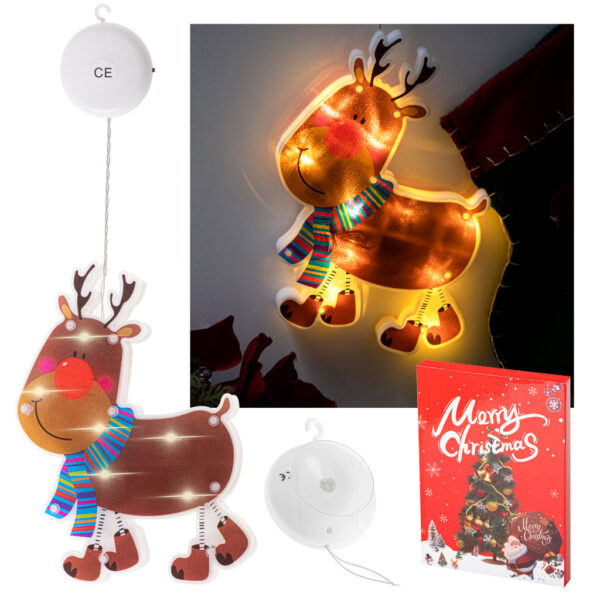Lampki LED wiszaca dekoracja swiateczna renifer Lampki LED wiszaca dekoracja swiateczna renifer