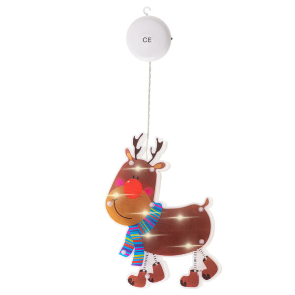 Lampki LED wiszaca dekoracja swiateczna renifer
