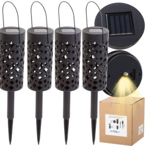 Lampy solarne latarenka gwiazdy ksiezyce 4szt