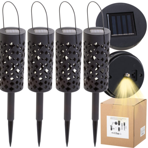 Lampy solarne latarenka gwiazdy ksiezyce 4szt Lampy solarne latarenka gwiazdy ksiezyce 4szt