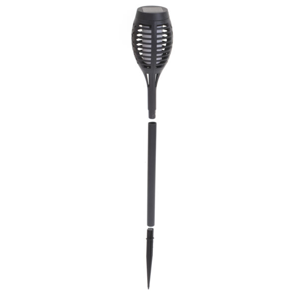 Lampy solarne ogrodowe pochodnie 12LED 4szt
