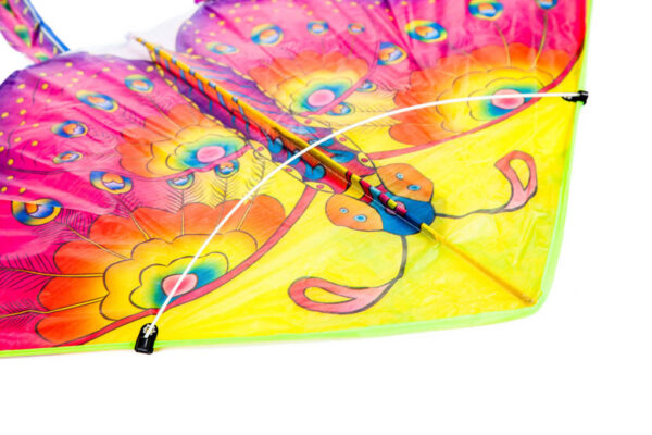 Latawiec duzy 90cm motyl fioletowy Latawiec duzy 90cm motyl fioletowy
