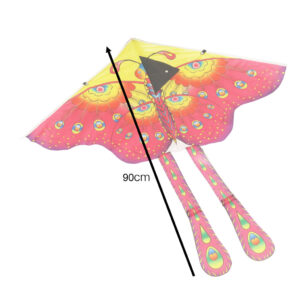 Latawiec duzy 90cm motyl fioletowy