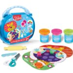 Lew z masy plastycznej w walizce Creativ