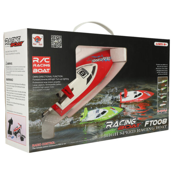 Lodz RC zdalnie sterowana FT008 czerwona