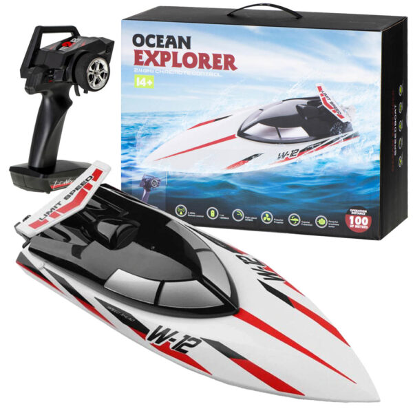 Lodz zdalnie sterowana na pilota RC WLtoys WL912A
