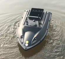Lodz zdalnie sterowana na pilota RC zanetowa lodka na zanete czarna