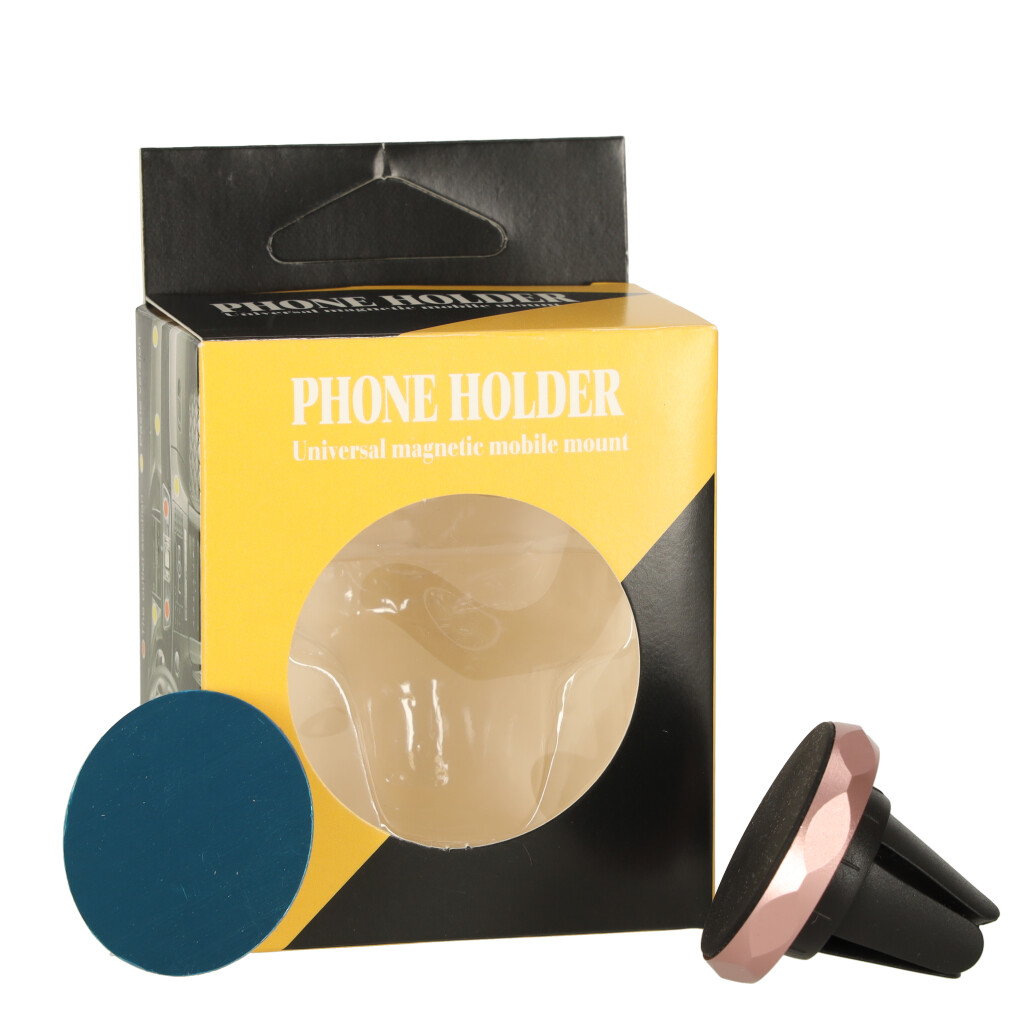 Magnetyczny uchwyt do telefonu rozowy