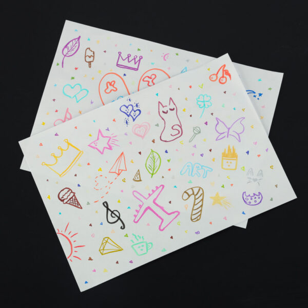 Markery akrylowe do tkanin kamieni pisaki flamastry mazaki wodoodporne DIY 48 szt