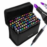 Markery dwustronne alkoholowe w etui 24 podstawka