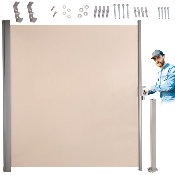 Luaro oldalsó terasz napellenző luaro szidás 180 x 400 cm -es habcsók Luaro oldalsó terasz napellenző luaro szidás 180 x 400 cm -es habcsók